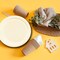 24 Count Ivory Round Dessert Paper Plates for Elegant Event Settings 7"